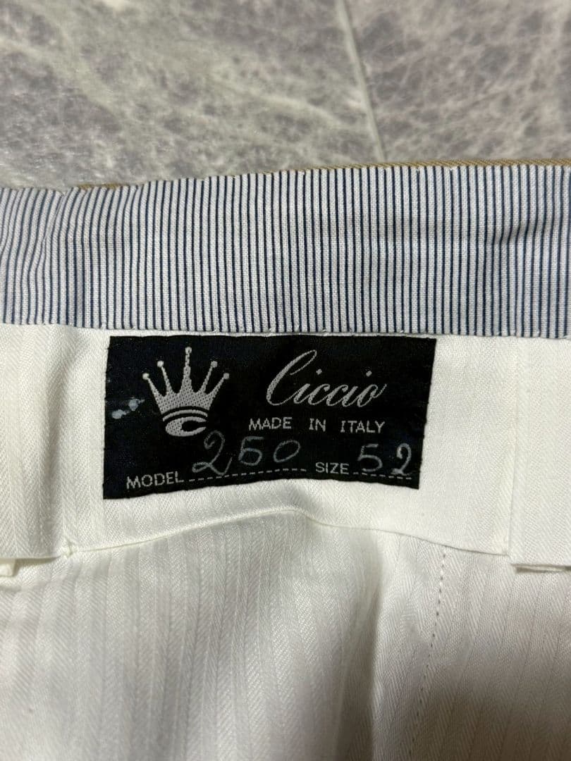 SARTORIA CICCIO Bespoke チッチオ ビスポークパンツ 52