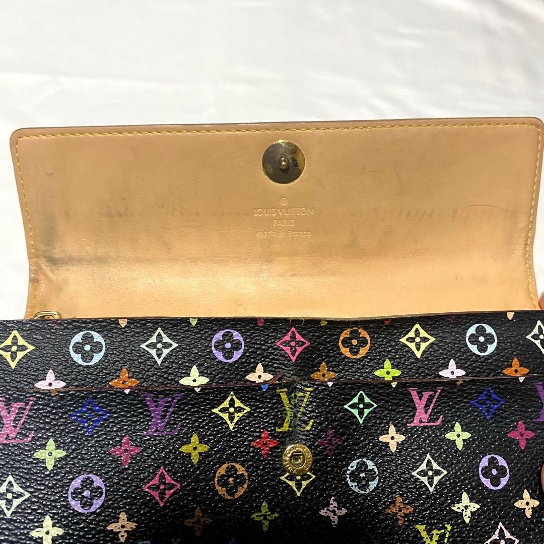 希少✨ルイヴィトン モノグラム マルチカラー ポルトフォイユサラ 長財布