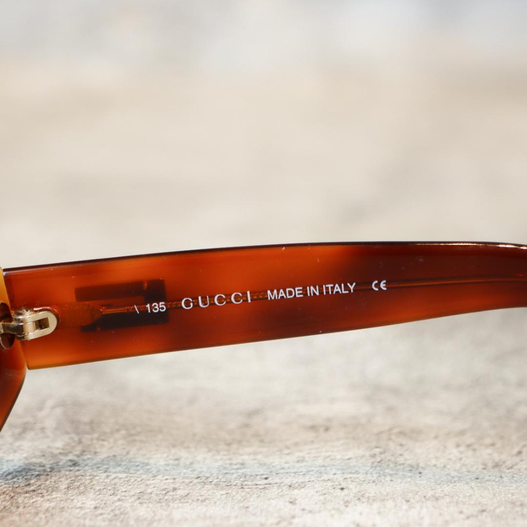 GUCCI サングラス ブラウン ユニセックス アイウェア