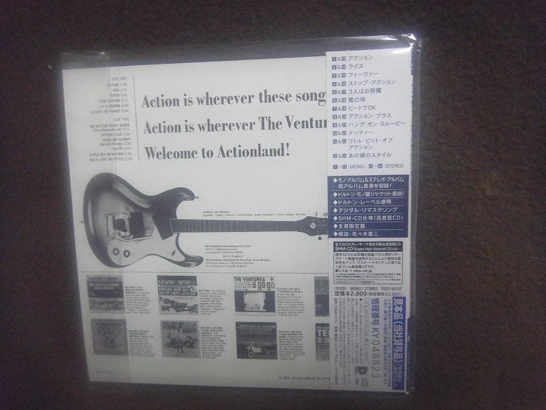 【未使用CD５枚セット】ベンチャーズ・レッツゴー・サーフィン他・紙ジャケット