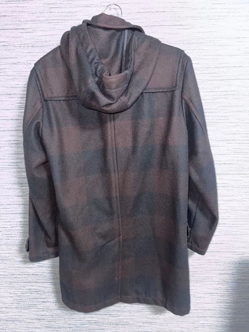 Paul Smith ポール・スミス　チェック ダッフル コート ブラウン系 L