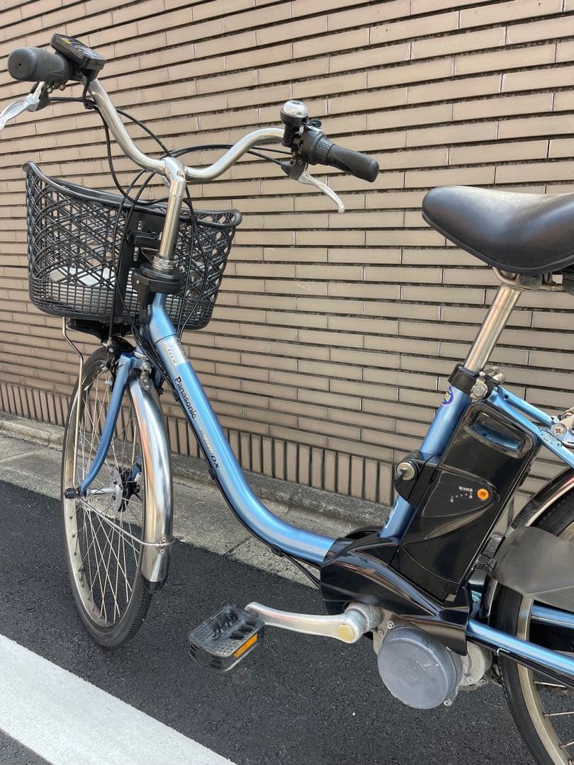 水色 パナソニック電動アシスト自転車 シティタイプ26CPXD36