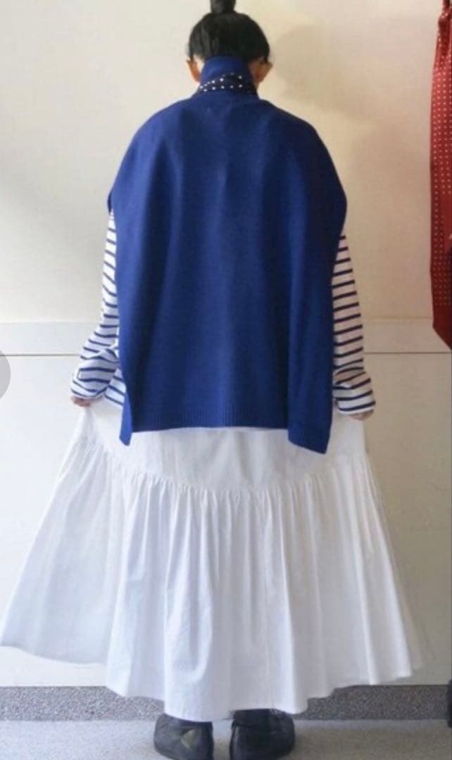 journal standard LUXEタイプライター切り替えギャザースカート