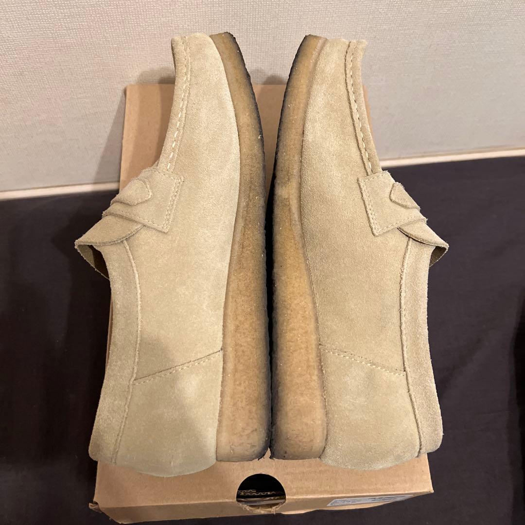 A*I様 Clarks メンズ ワラビーローファー (メープルスエード)