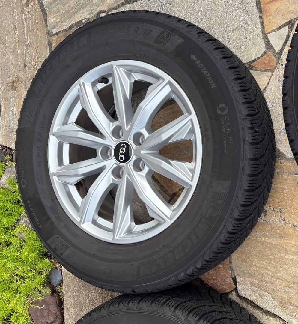 美品　Audi 純正 Q5 235/65 R17 スタッドレス ホイールセット