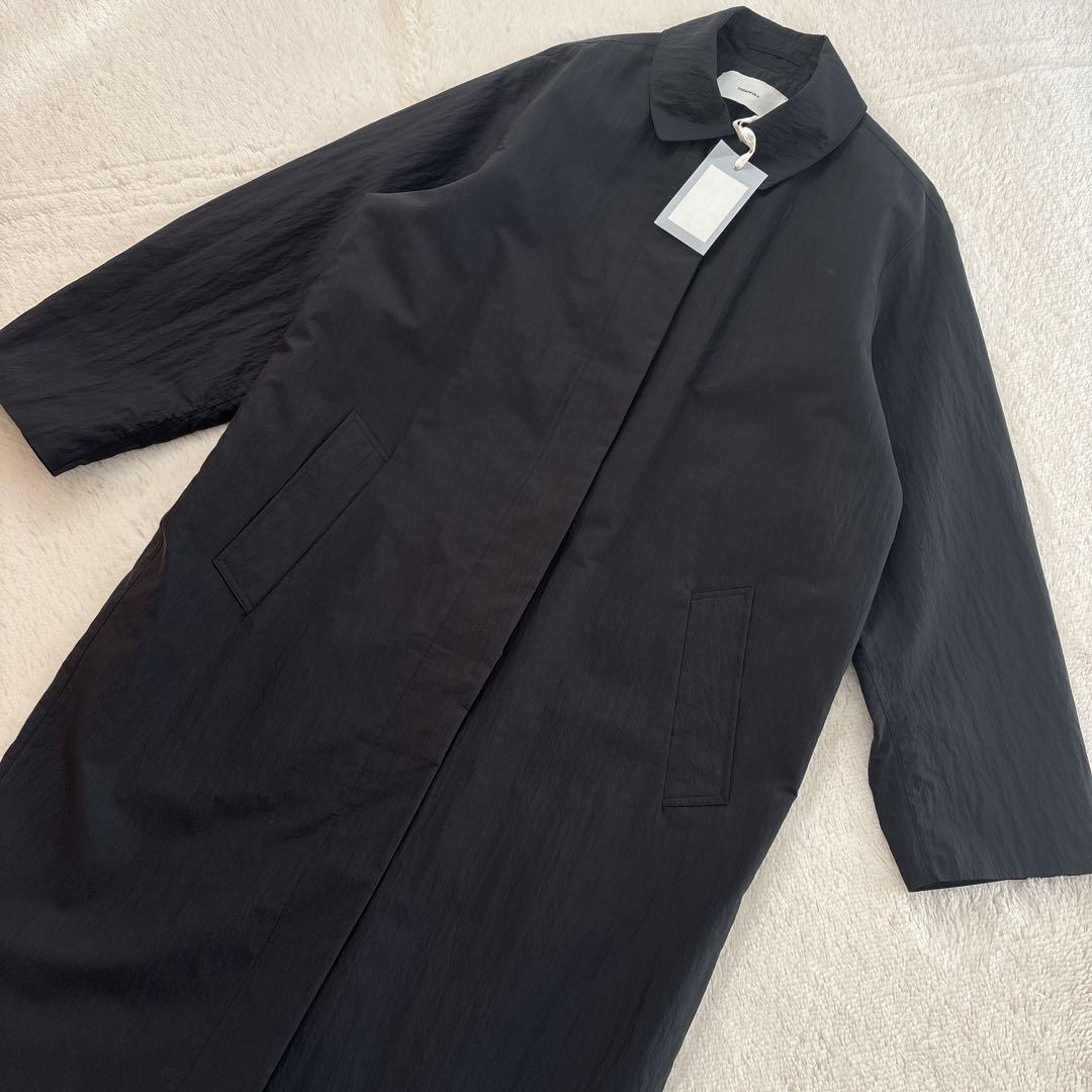 新品✨TODAYFUL ステンカラー　オーバー　コート　ブラック　38