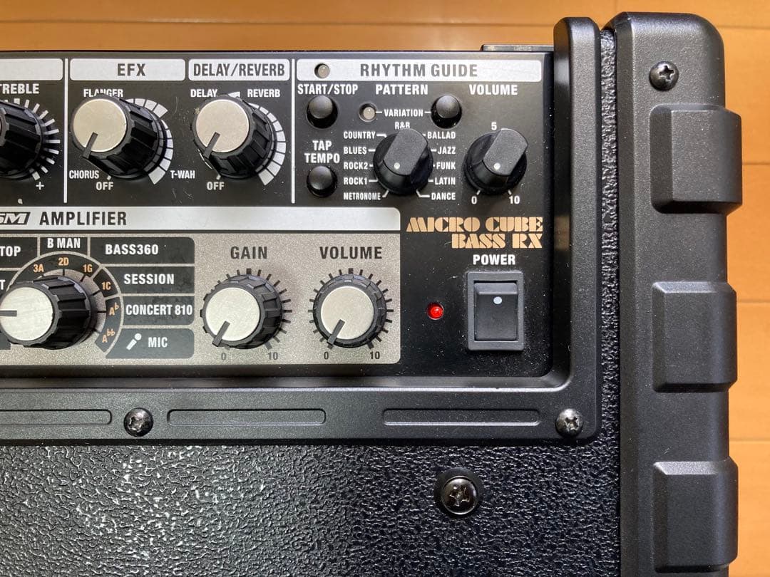 Roland MICRO CUBE BASS RX 社外ACアダプタ付 送料込み