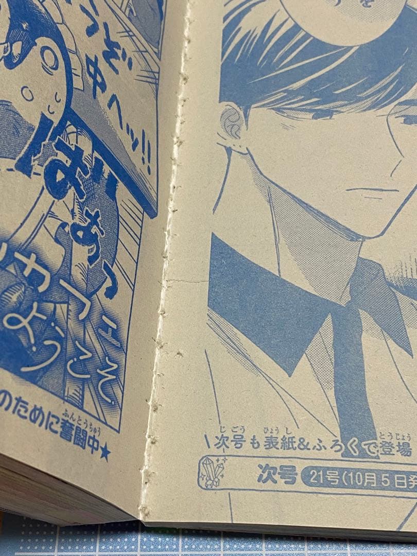 【難あり】花とゆめ2023 20号 10/5 一部切り取り済 ハガキなし
