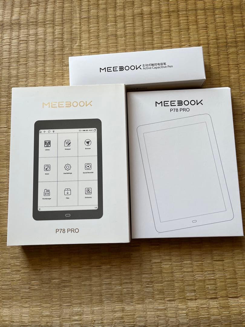 MEEBOOK P78 PRO 中古美品　純正ペン付属