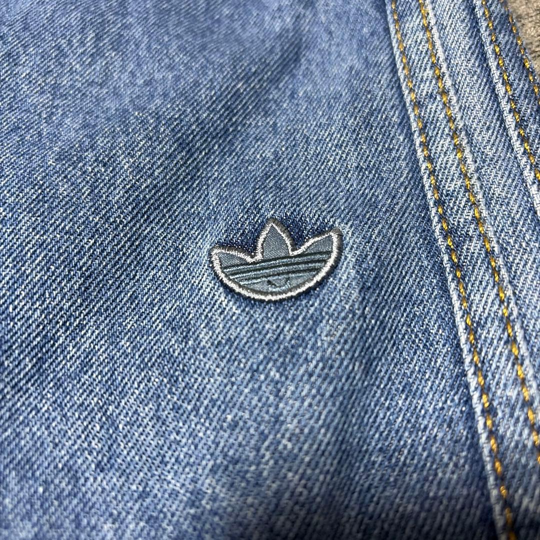 Adidas プレミアムエッセンシャルズデニムバルーンパンツ バギーパンツ