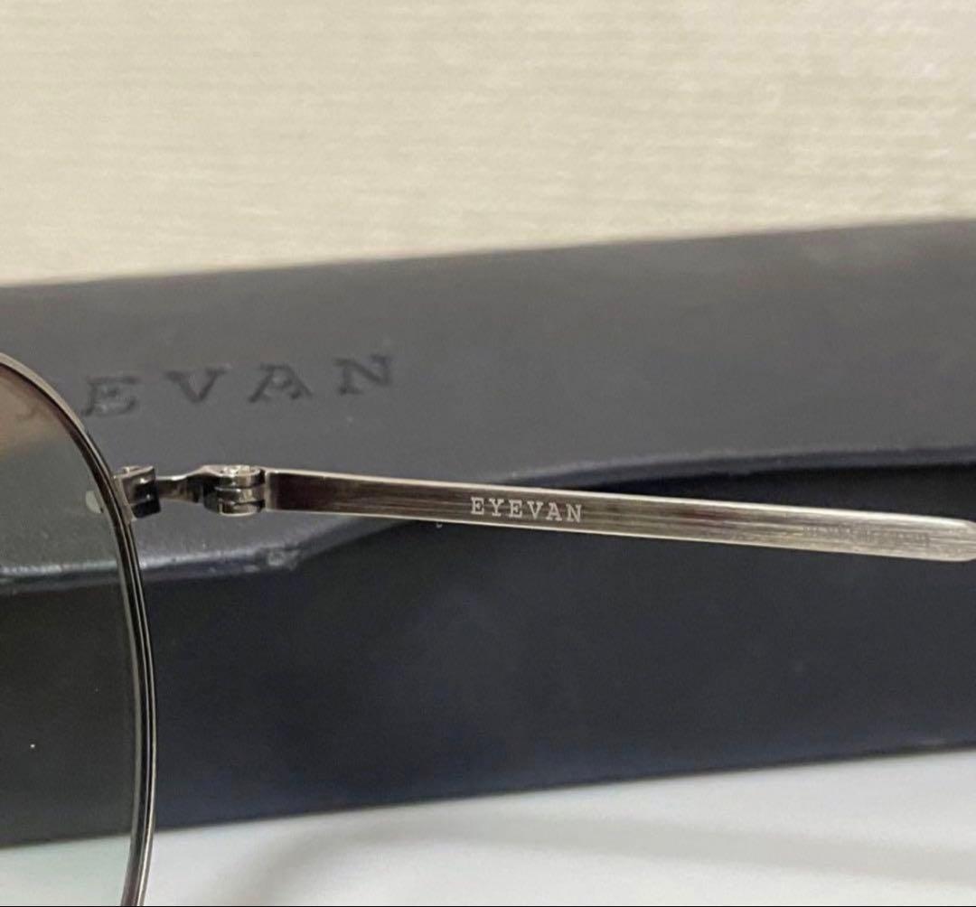 EYEVAN fairway 47 調光レンズ付　クリアレンズ　ケース付 赤西仁