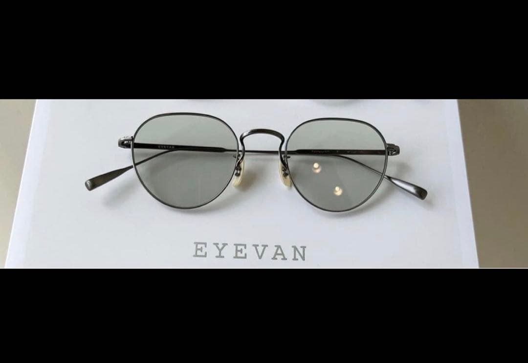 EYEVAN fairway 47 調光レンズ付　クリアレンズ　ケース付 赤西仁