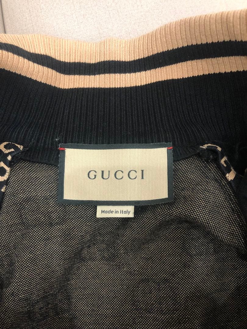 GUCCI GGジップアップ トップス ブルゾン ジャージ