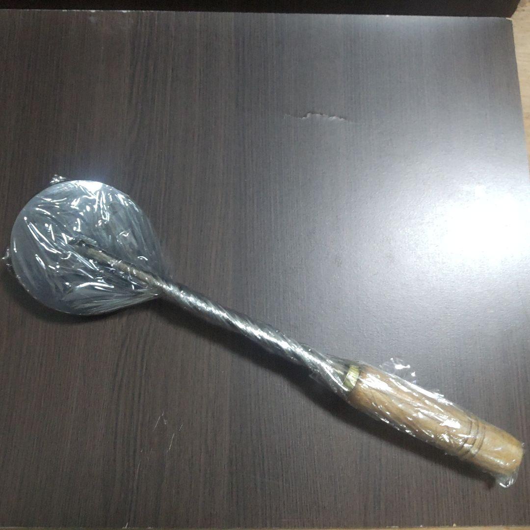 木柄キャラメライザー　丸鉄 10cm