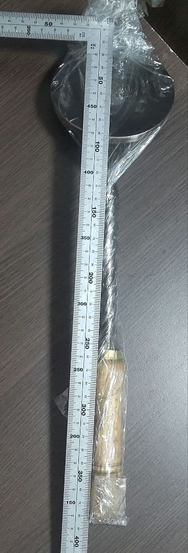 木柄キャラメライザー　丸鉄 10cm