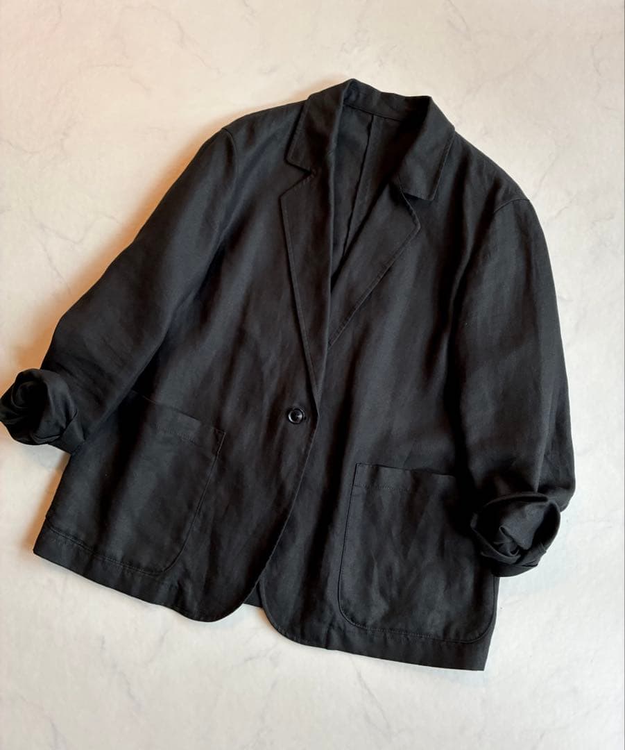 美品♪FRAMeWORK 24SS ラミーオックステーラードジャケット