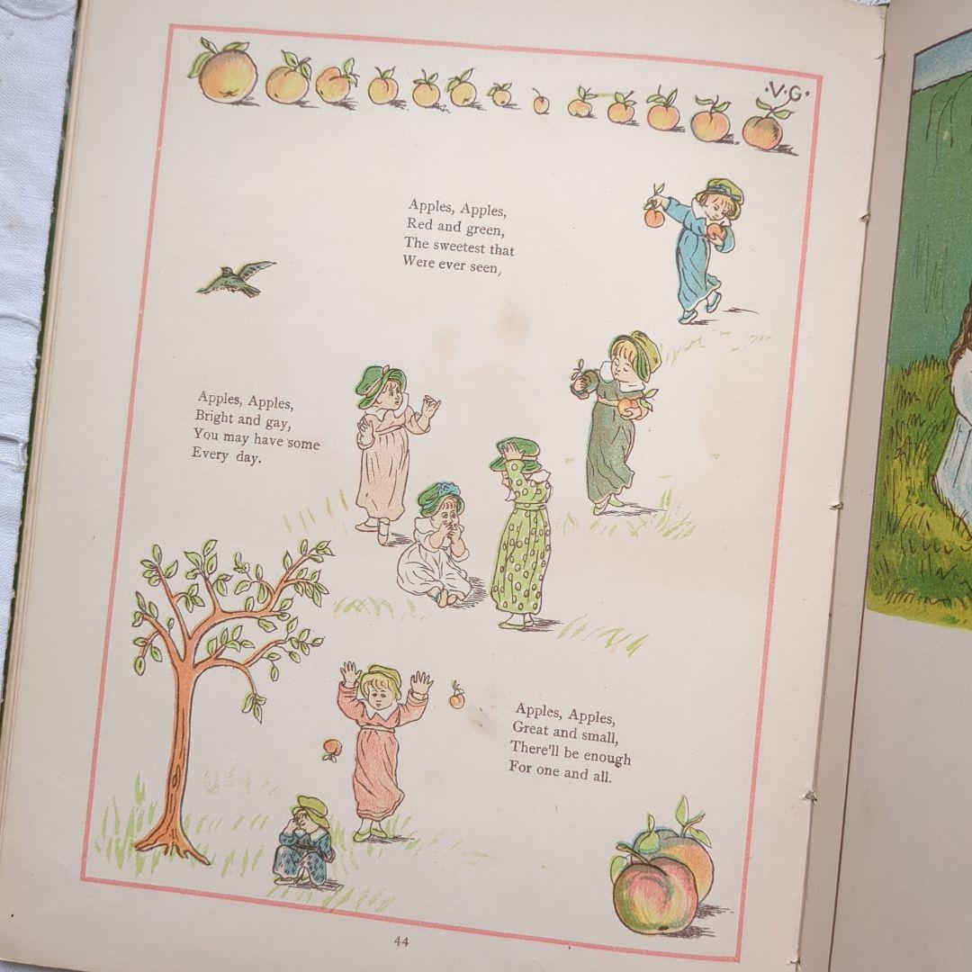稀少1881年アンティーク絵本 初版本 洋書 児童書 ヴィクトリアン ヴンテージ
