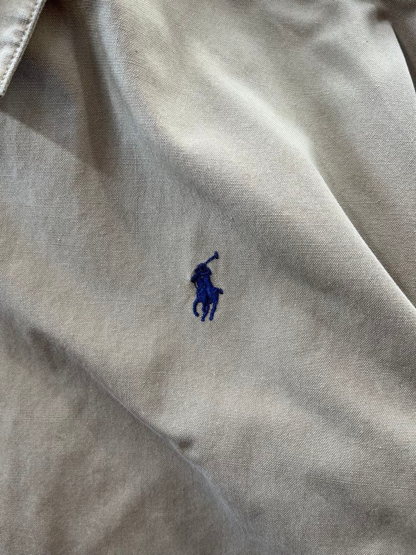 【古着の王道】90s ラルフローレン スウィングトップ polo ベージュ
