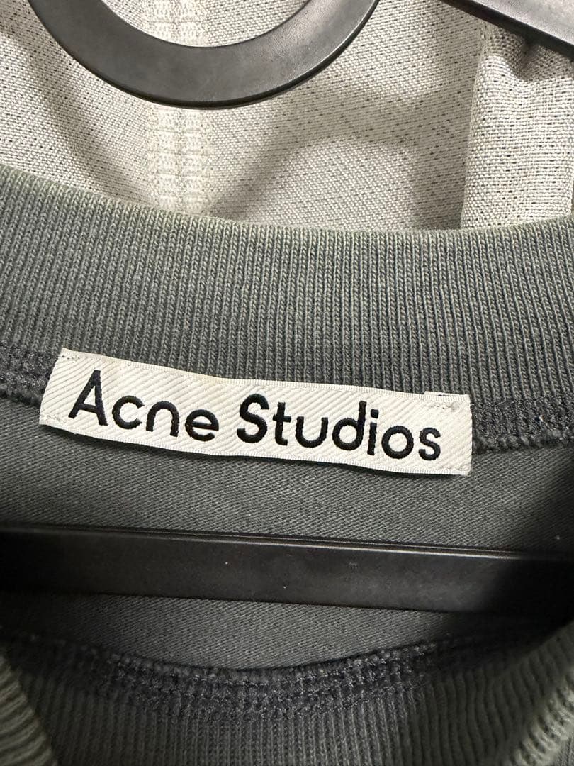 Acne Studios アクネストゥディオズ　スタンプロゴグレーM