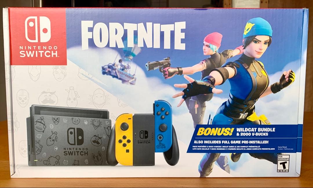 北米版 Nintendo Switch 限定モデル　日本語・日本ソフト対応