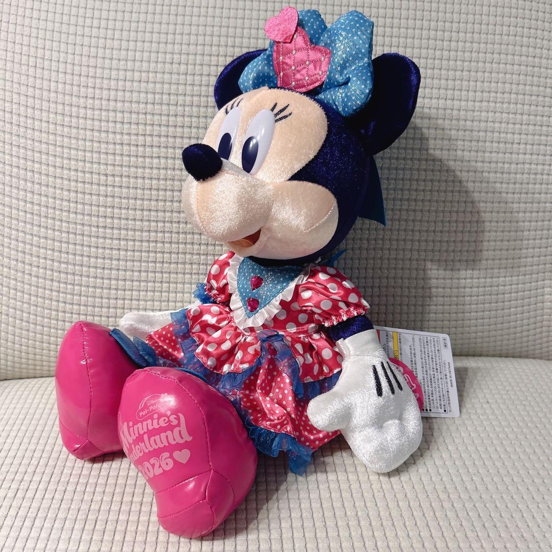 【新品】ディズニーランド ミニーのファンダーランド ミニパル ミニー ぬいぐるみ