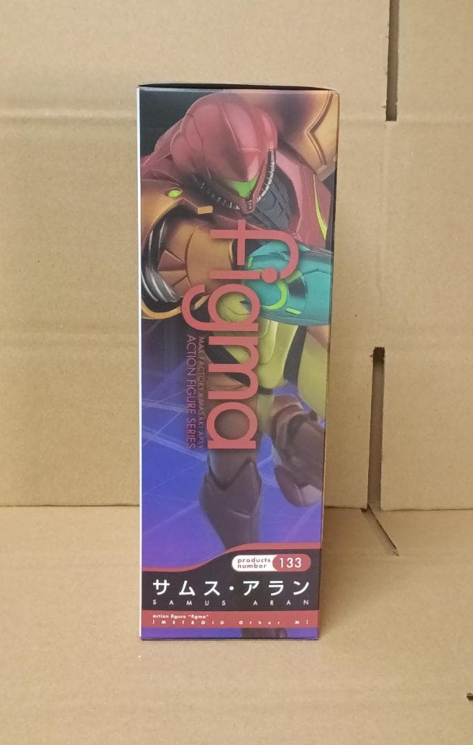figma サムス・アラン　METROID Other M　開封品　スミ入れ品
