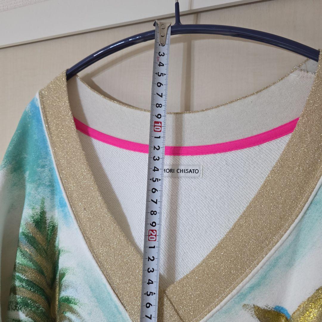 [希少]　TSUMORI CHISATO ヤシの木　スウェットワンピース