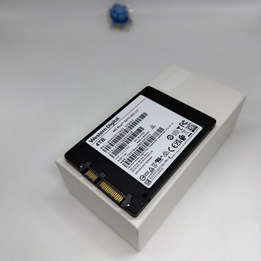 WD Blue SATA SSD 4TB 2.5インチ 正常