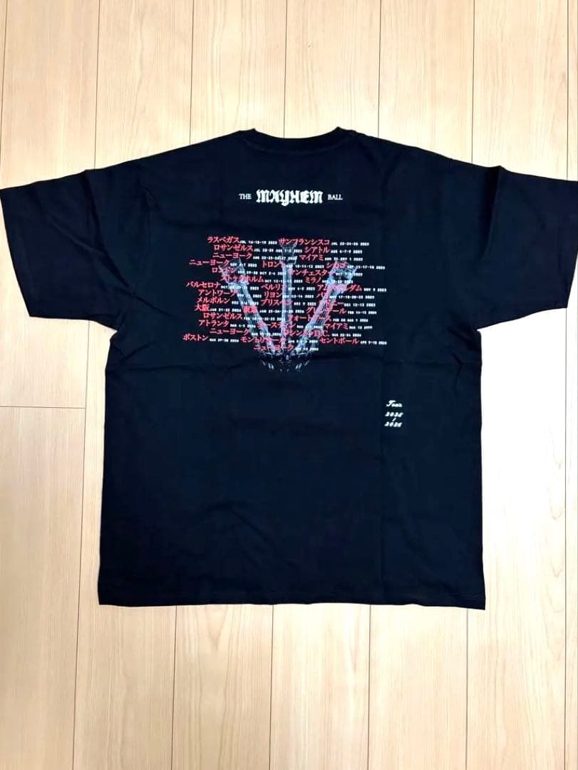 レディ・ガガ　ツアーTシャツ　XＬ