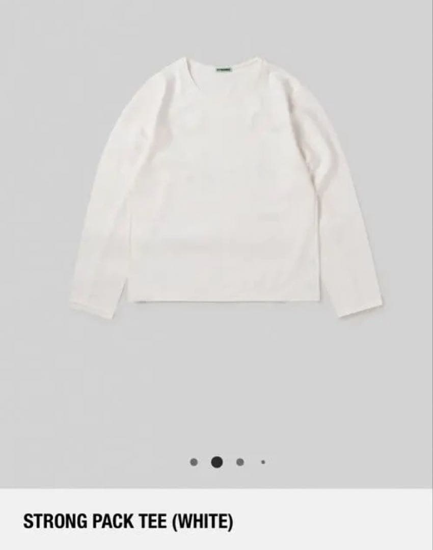 トップス STRONG PACK TEE (WHITE)