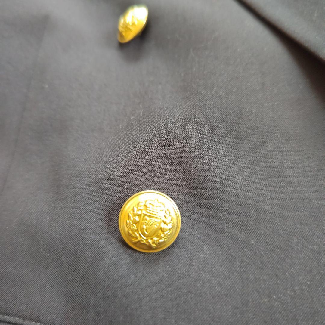 【ミル様】バビロン ストレッチ 金ボタン 紺ブレザー ダブルボタン