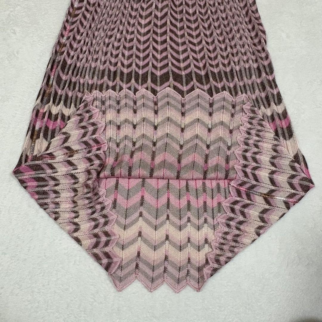 MISSONI 最高級オレンジタグ ニット セットアップ　大きいサイズ　44