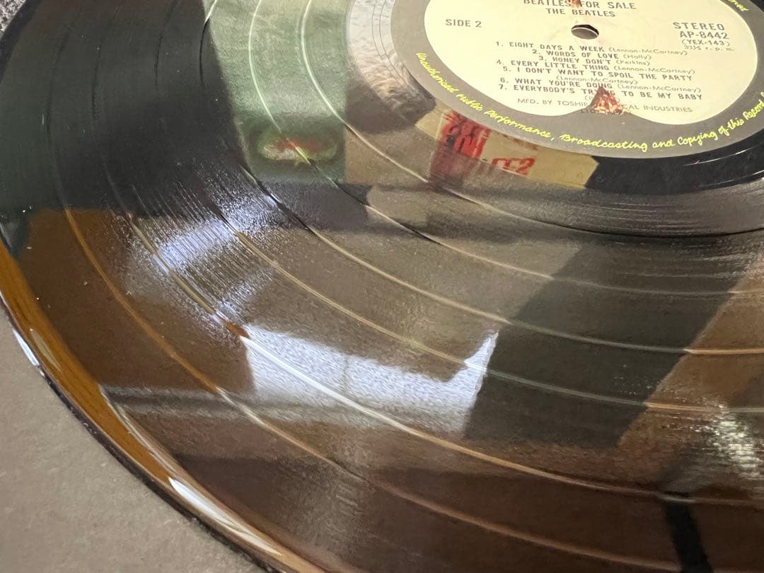 ビートルズ・フォー・セール 1969年盤 AP-8442 帯付 LP洋楽レコード