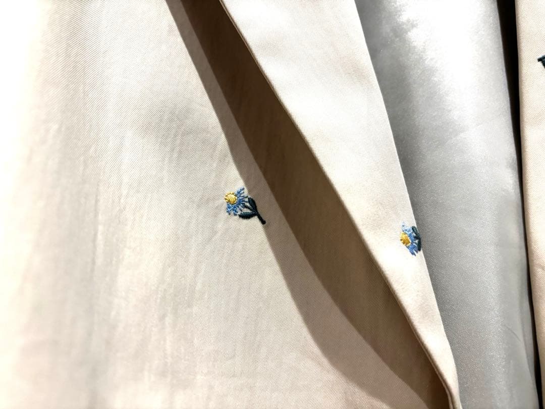 ローリーズファーム　刺繍　ダブルジャケット