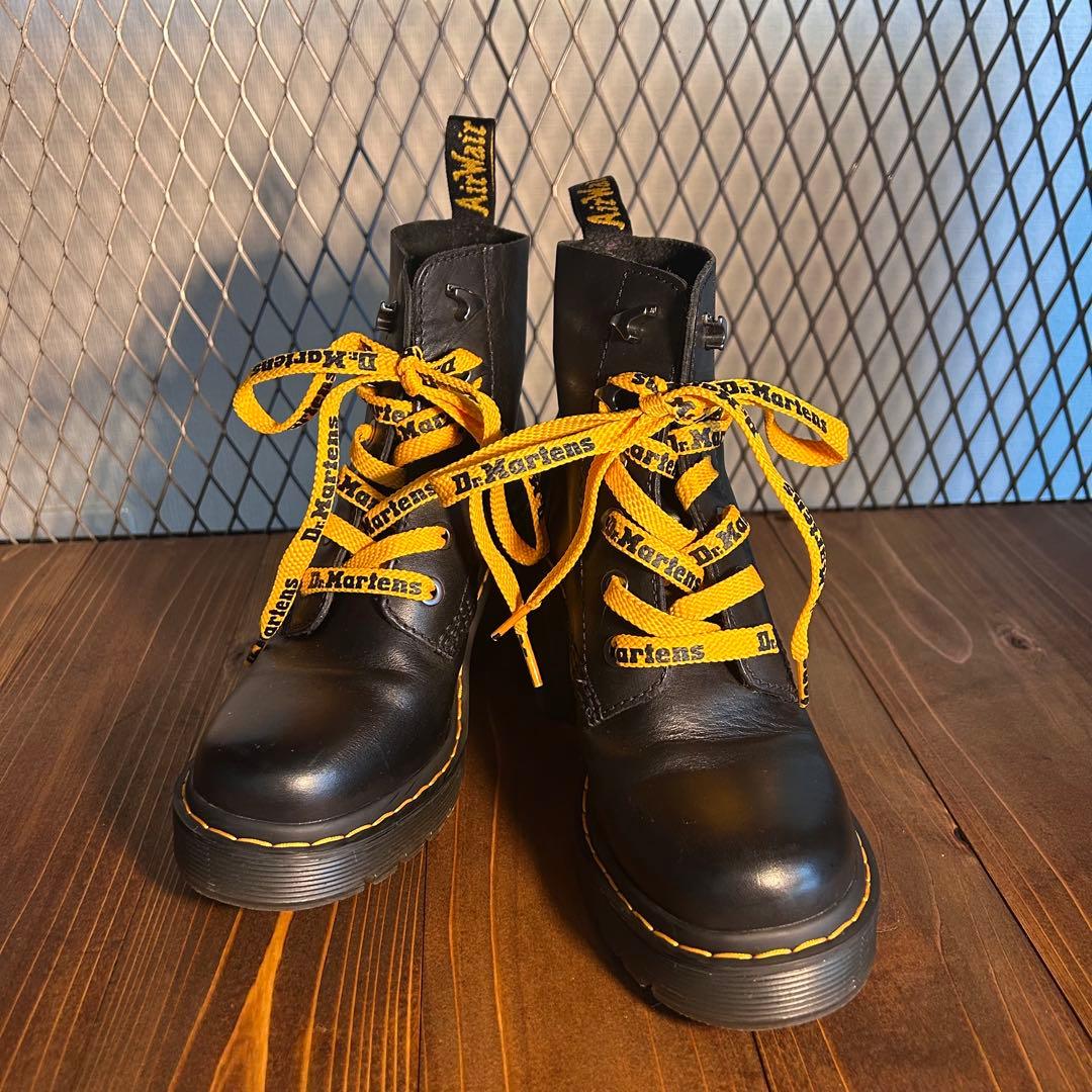 Dr.Martens JESY 6 タイブーツ UK5（黒紐付き）ブラック