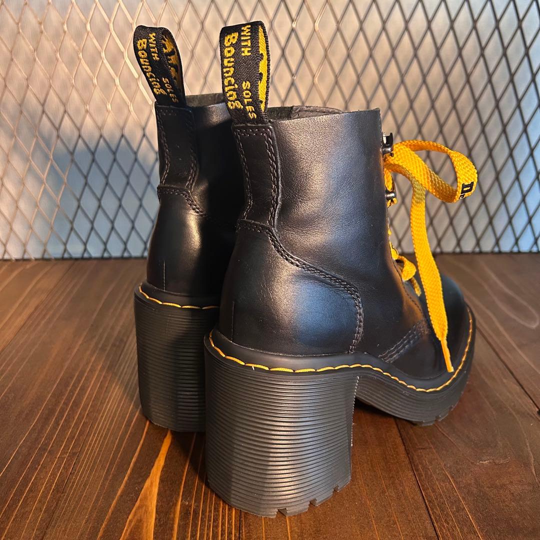 Dr.Martens JESY 6 タイブーツ UK5（黒紐付き）ブラック
