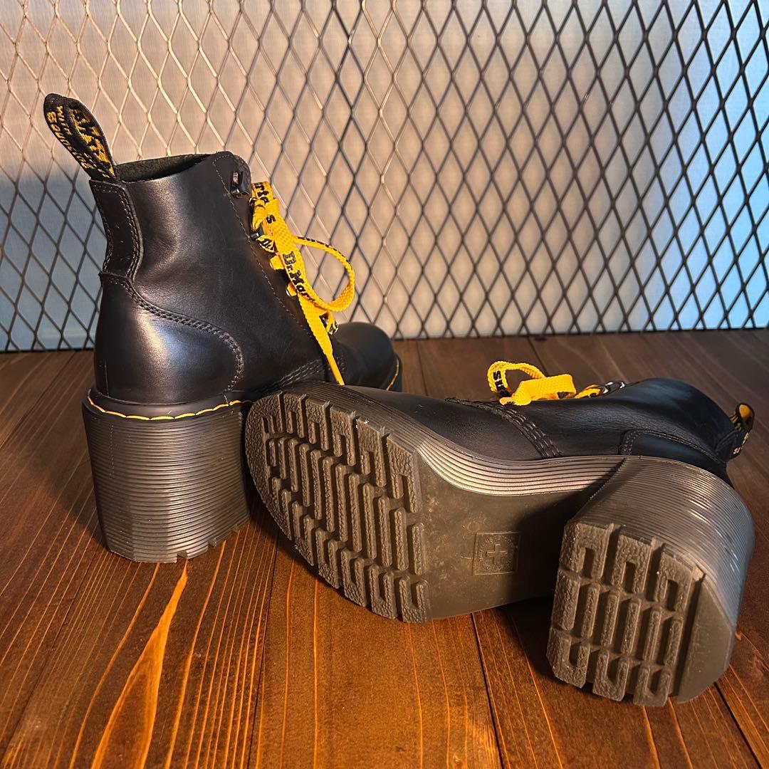 Dr.Martens JESY 6 タイブーツ UK5（黒紐付き）ブラック