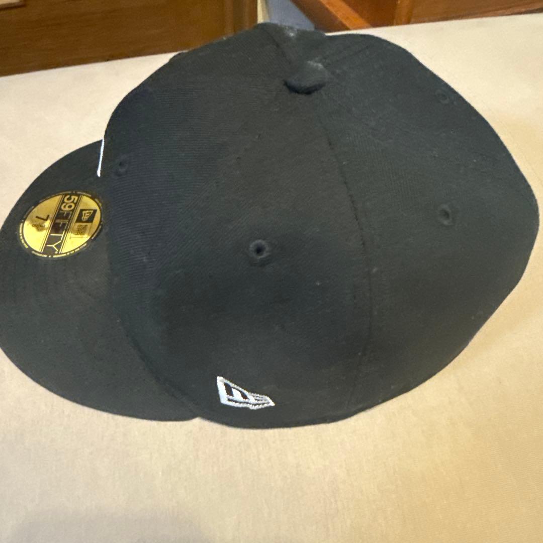 ヒ*ロ様 New Era 59FIFTY ブラック キャップ 7 5/8 sup