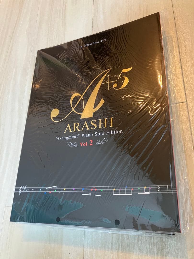 嵐 / A+5 オフィシャルスコア ピアノ楽譜 vol.1〜5 全巻セット