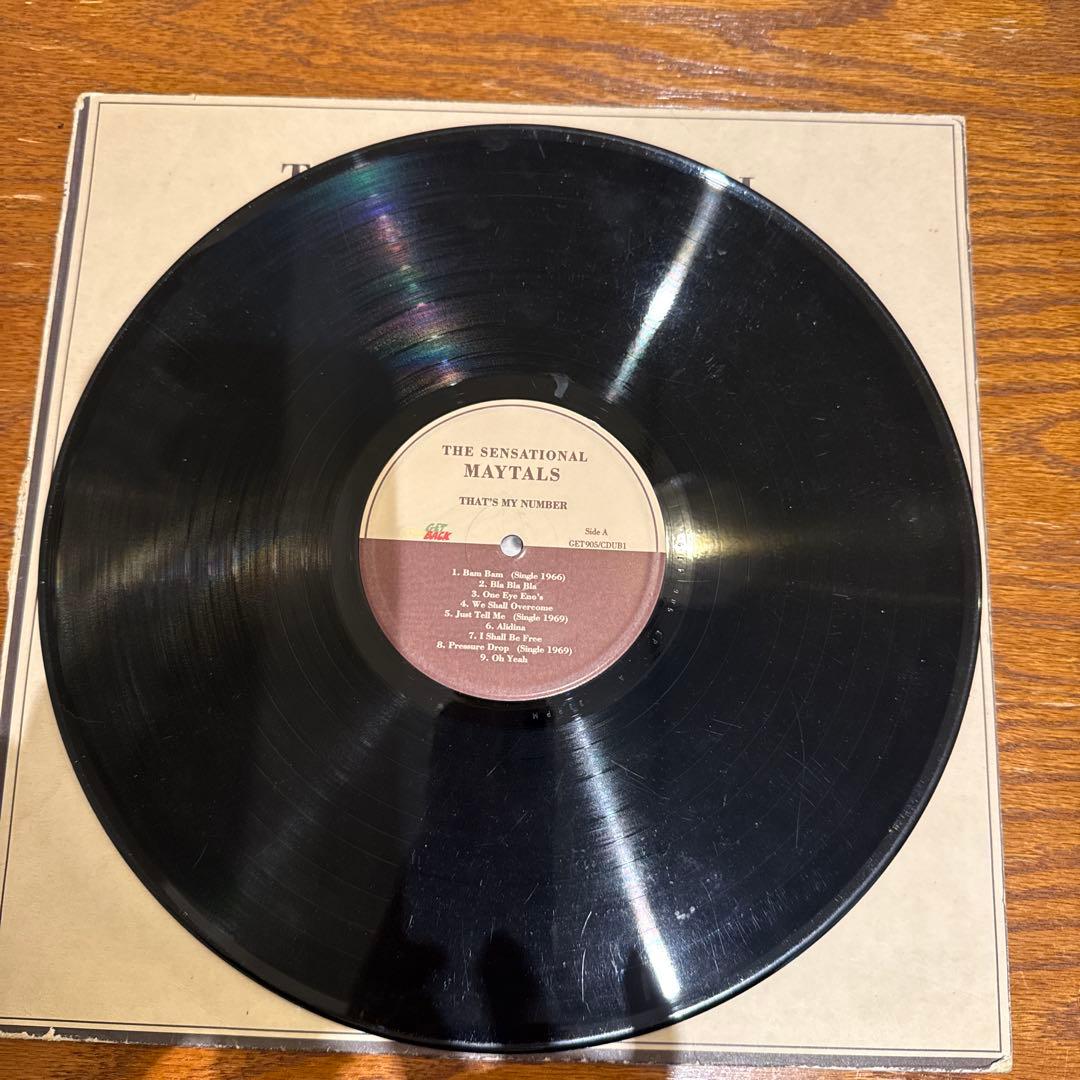 THAT'S MY NUMBER / THE MAYTALS【LP】SKA