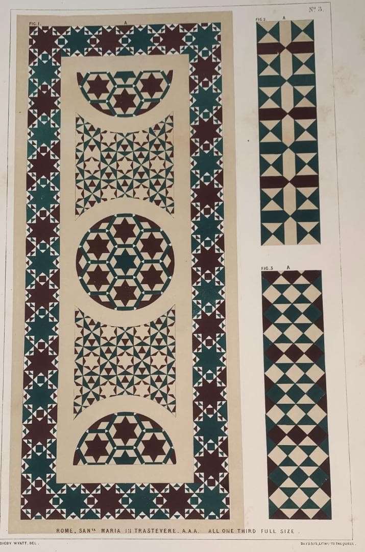 洋書 The Geometrical Mosaic of the Middle Age
