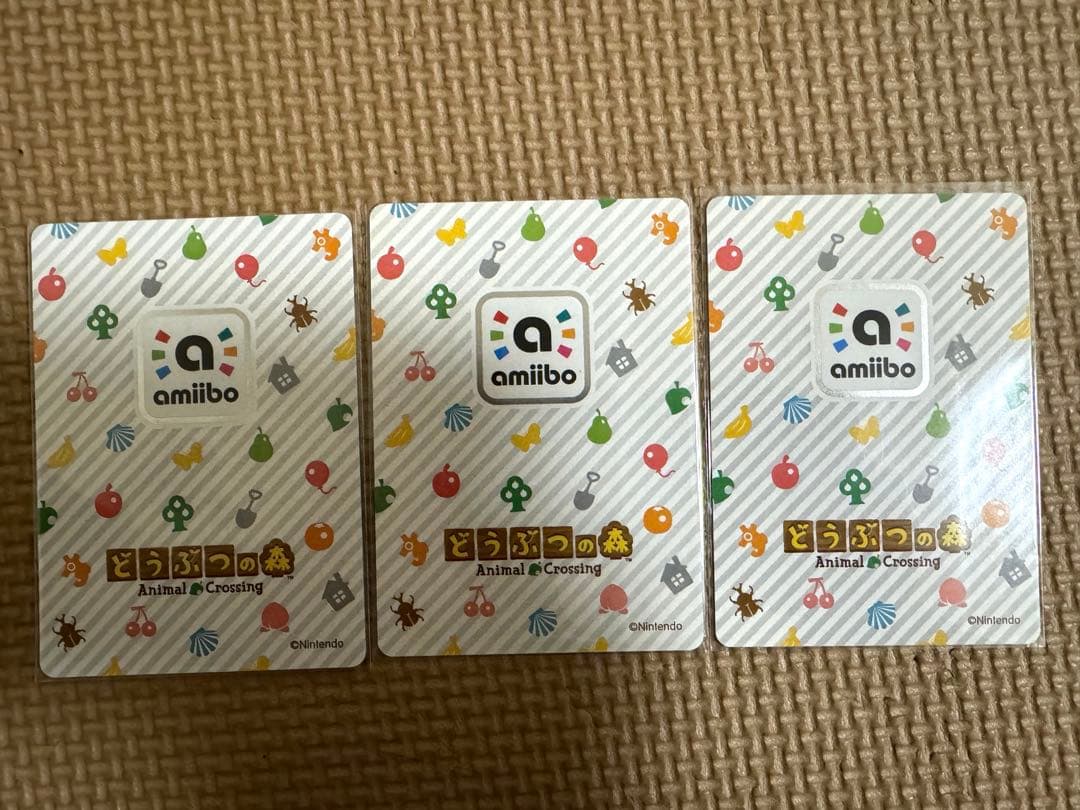 【週末値下げ】あつ森 amiiboカード シベリア、ロボ、チーフセット