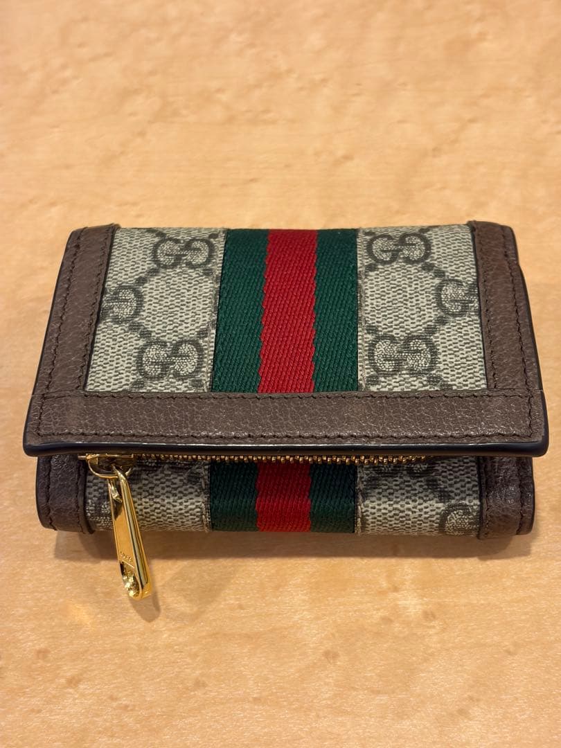 本日限定特価【美品】GG GUCCI グッチ　キャンバス　三つ折り財布