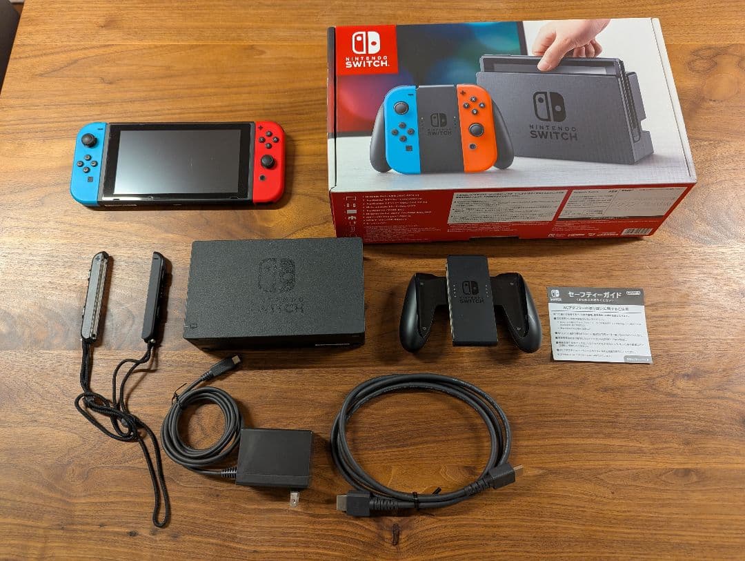 【未対策機/リングコン】Nintendo Switch 初期型 XAJ1000.