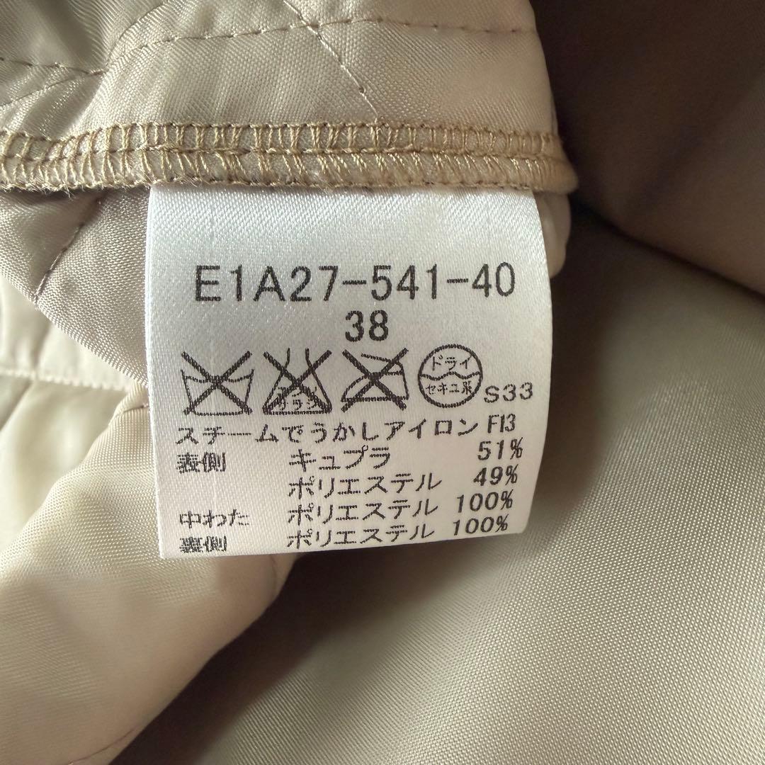 極美品 バーバリーブルーレーベル トレンチ コート ライナー ノバチェック 38
