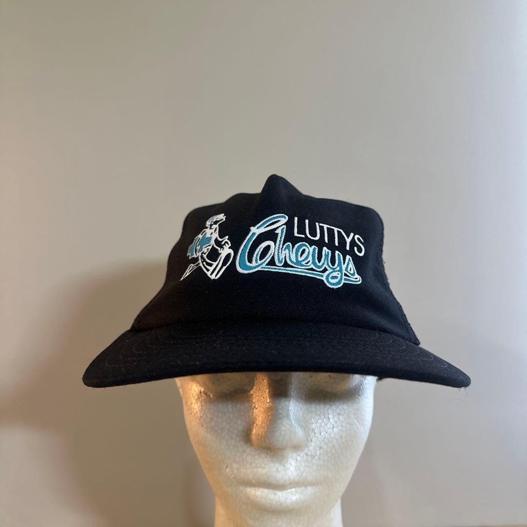 希少 USA製 80s-90s トラッカー キャップ 企業ロゴ vintage