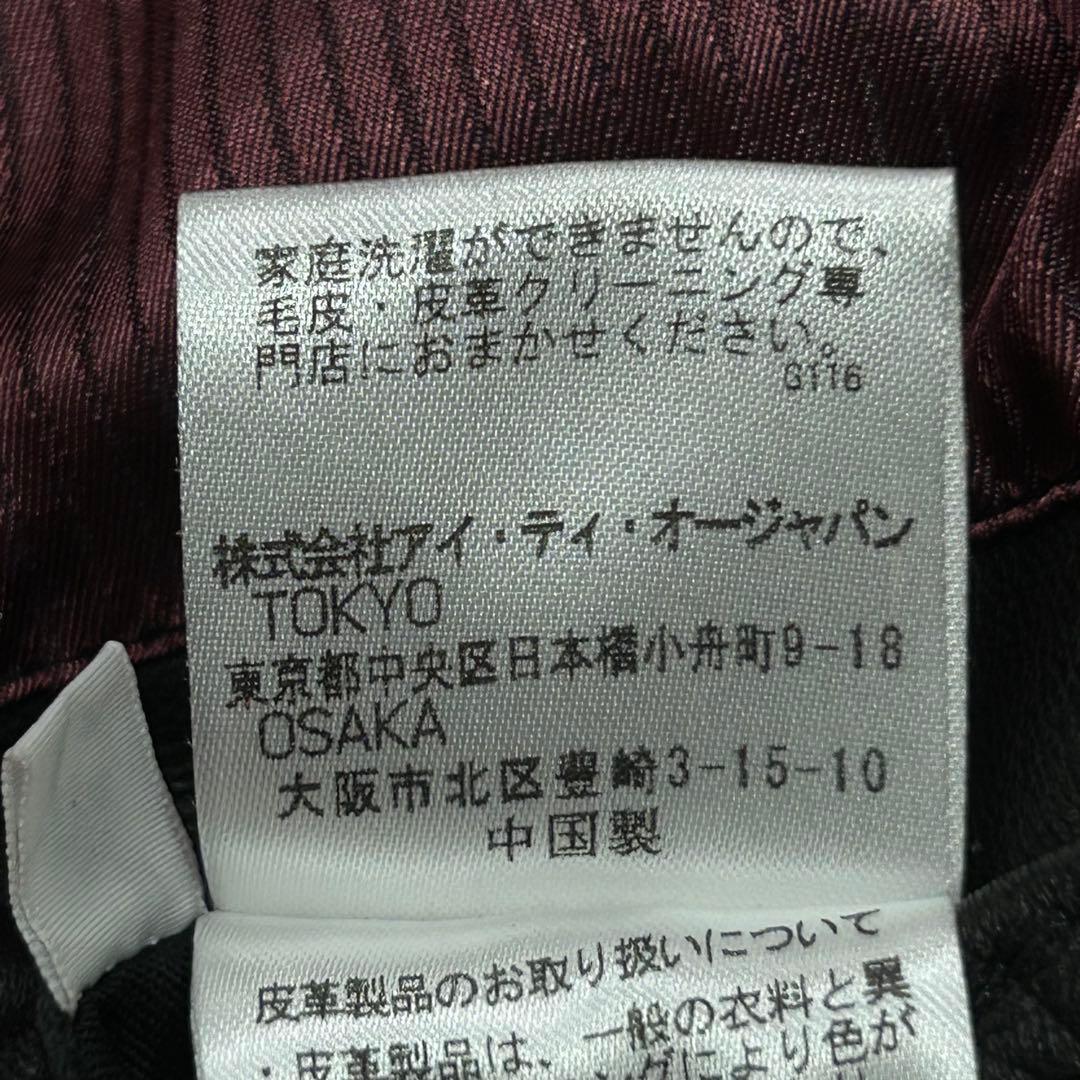 ‼️冬物値下げ‼️ barassi バラシ ミラノ ジャケット ラム革 ブラック