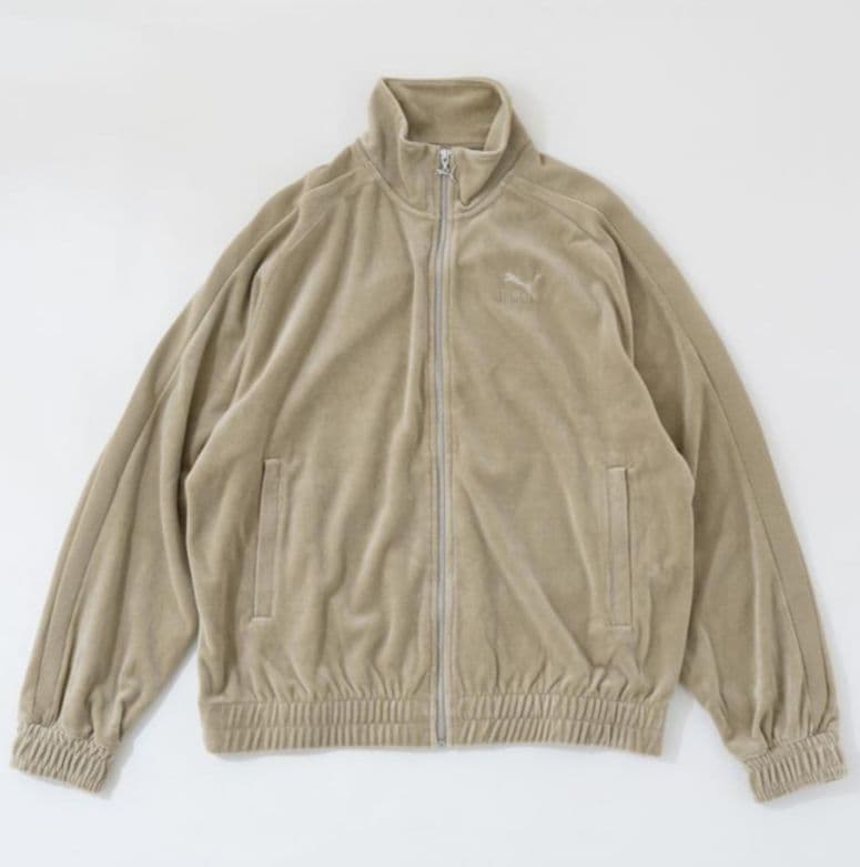 【新品】 PUMA ベロア トラックジャケット ＆ トラックパンツ L