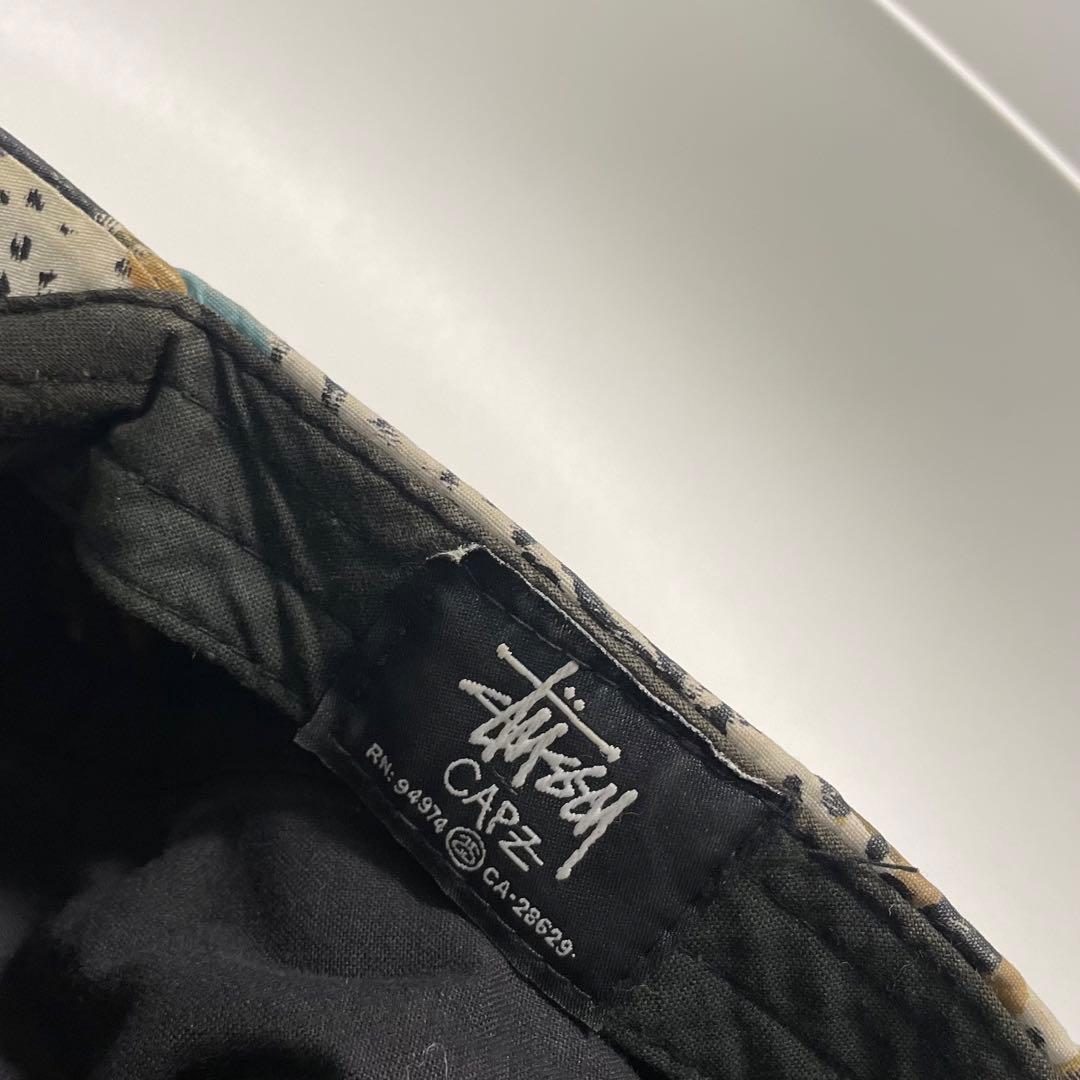 STUSSY N4 迷彩キャップ