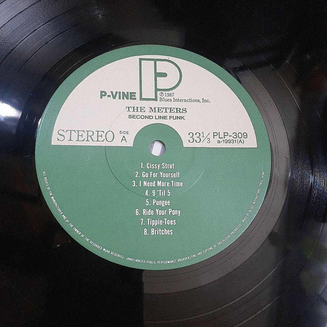洋楽 THE METERS second line funk vinyl